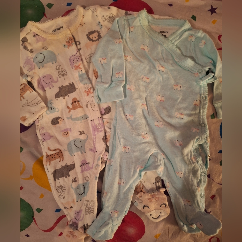 2 One Piece by Carter's,Size 3m